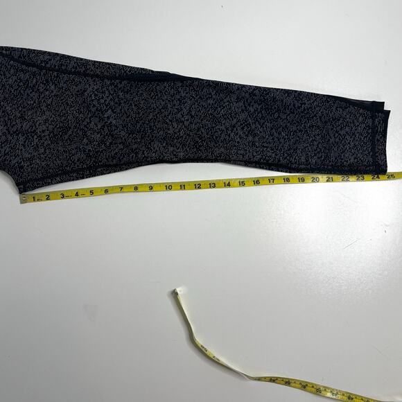 Lululemon Train Times 7/8 Pant 25” Night View, White Black 8 - Picture 4 of 10